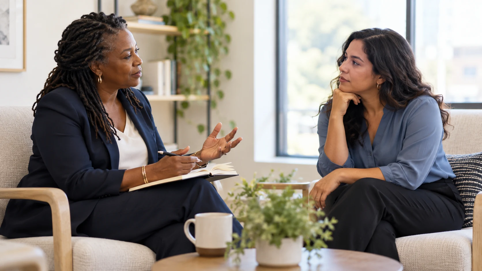 Illustrative one-to-one leadership coaching conversation